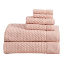 Cotton Diamond Waffle Weave Bath Towel Set - Grayson Collection by Great Bay Home