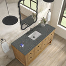 James Martin Breckenridge 60" Single Bathroom Vanity, Light Natural Oak