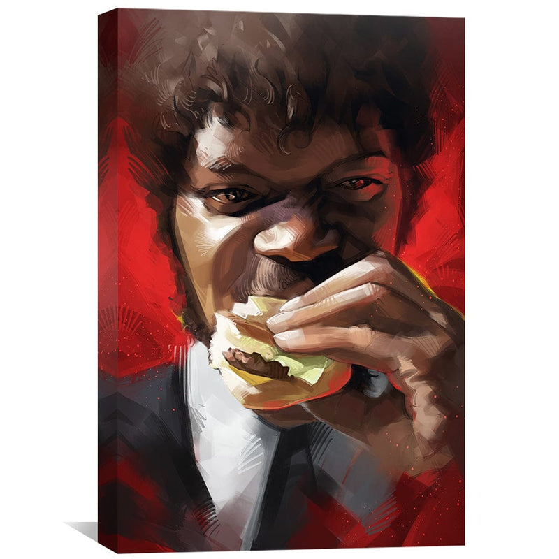 Pulp Fiction Burger Canvas