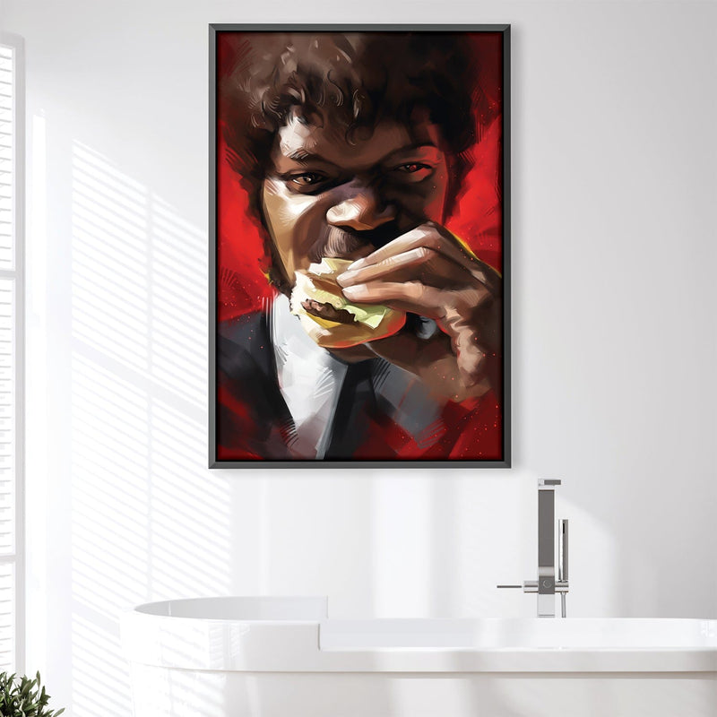 Pulp Fiction Burger Canvas