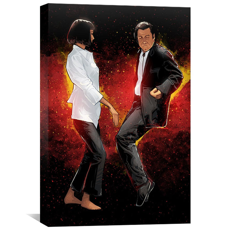 Pulp Fiction Dancing Canvas