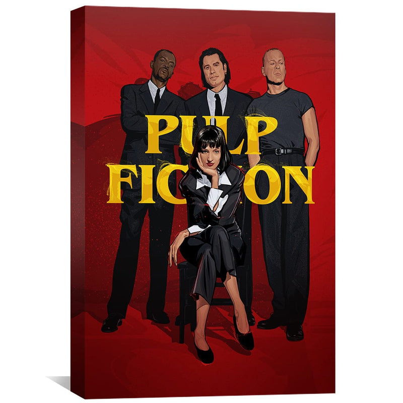 Pulp Fiction Group Canvas