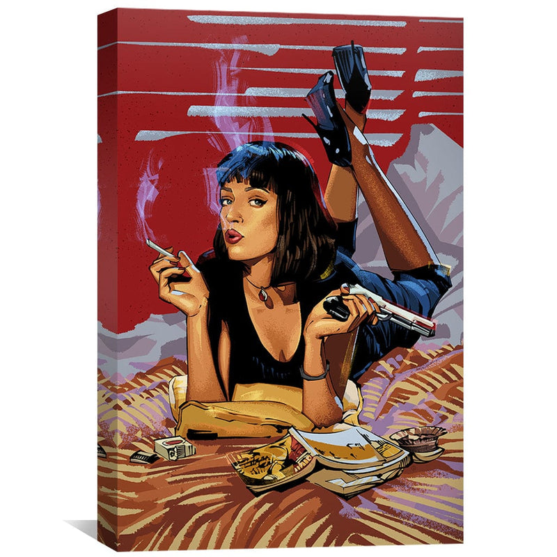 Pulp Fiction Mia 1 Canvas