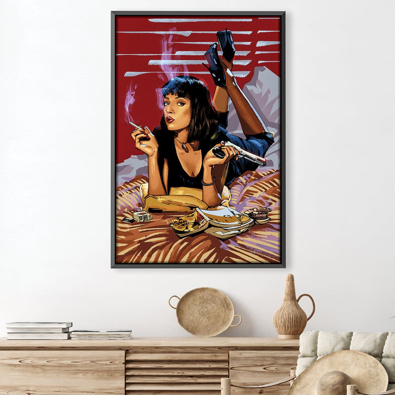 Pulp Fiction Mia 1 Canvas