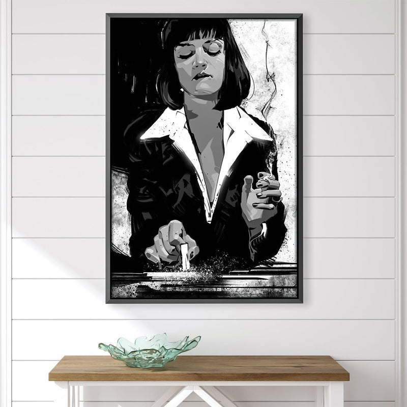 Pulp Fiction Mia 2 Canvas