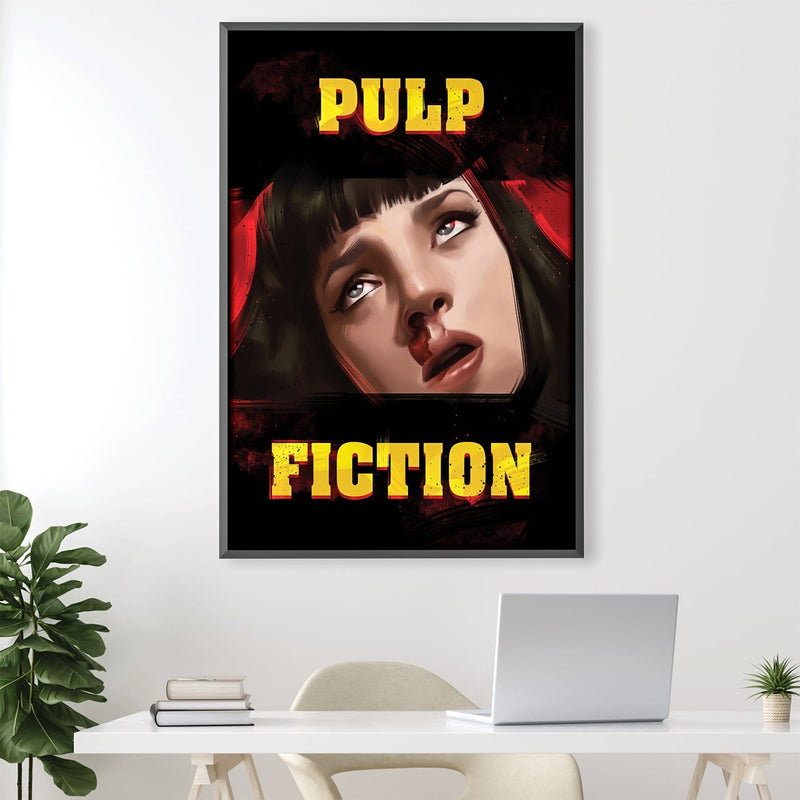 Pulp Fiction Overdose Canvas