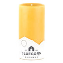 Pure Beeswax Pillar Candles by Bluecorn Candles