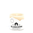 Ivory Pure Beeswax Pillar Candles by Bluecorn Candles