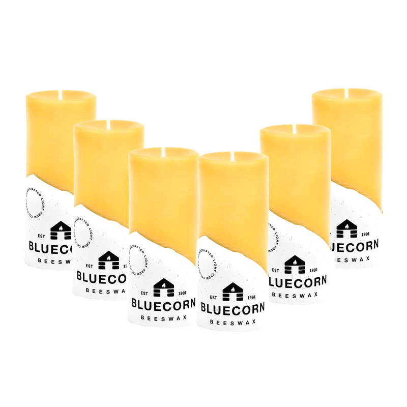 Pure Beeswax Pillar Candles