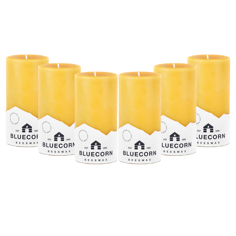 Pure Beeswax Pillar Candles