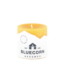 Pure Beeswax Pillar Candles by Bluecorn Candles
