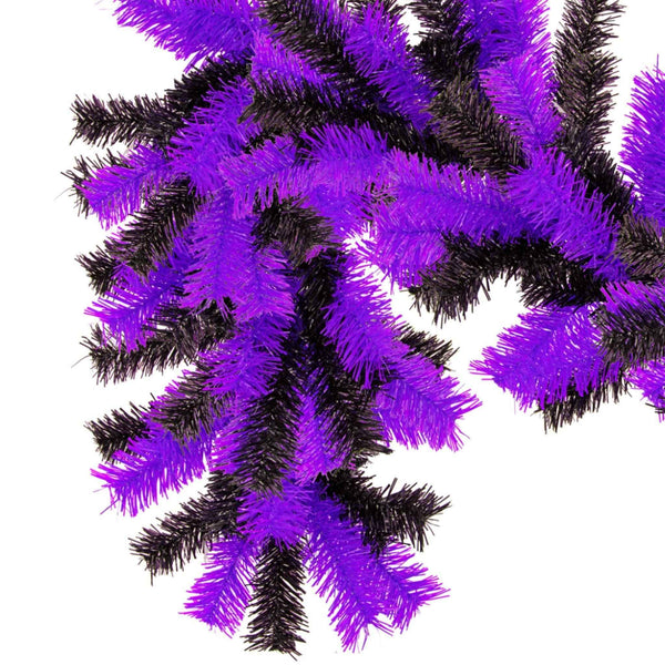 Purple and Black Christmas Garland, photo 2 of 4