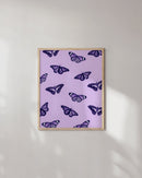 Purple butterflies