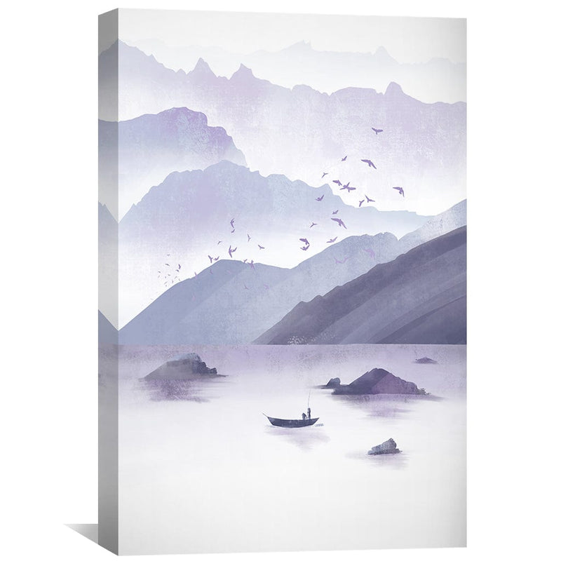 Purple Calm Canvas