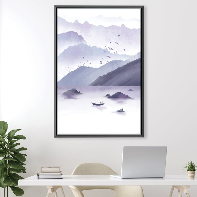 Purple Calm Canvas