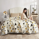 GobekUsa Double Layer Raschel Blankets: Soft & Cozy Faux Fur Mink Throw