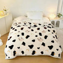 GobekUsa Double Layer Raschel Blankets: Soft & Cozy Faux Fur Mink Throw