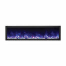 Amantii 72 Inch Panorama Slim BI-72-SLIM-OD Linear Indoor or Outdoor Electric Fireplace