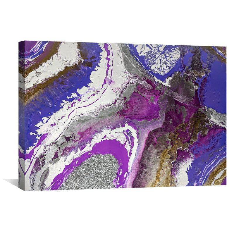 Purple Geode III Canvas