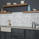 Purple Glossy Raili Colore Look Ceramic Mosaics 11 1/2x11 1/2