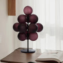 GobekUsa Grape Chandelier: Modern Glass Ball Pendant Lamp for Living Room and Bedroom