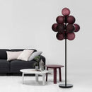 GobekUsa Grape Chandelier: Modern Glass Ball Pendant Lamp for Living Room and Bedroom