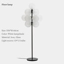 GobekUsa Grape Chandelier: Modern Glass Ball Pendant Lamp for Living Room and Bedroom