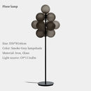 GobekUsa Grape Chandelier: Modern Glass Ball Pendant Lamp for Living Room and Bedroom