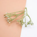Purple & green 10pcs plastic grass artificial plants living room decor by Decorbites