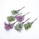 Purple & green decorbites artificial flower vase living room decor by Decorbites