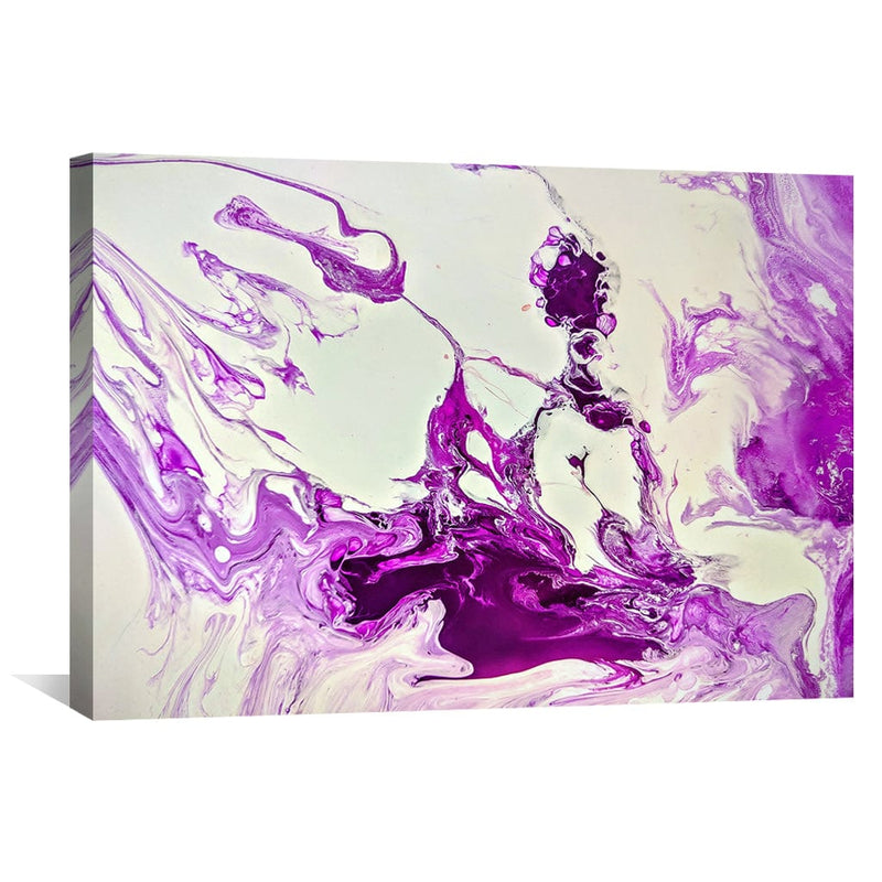 Purple Marble III Canvas