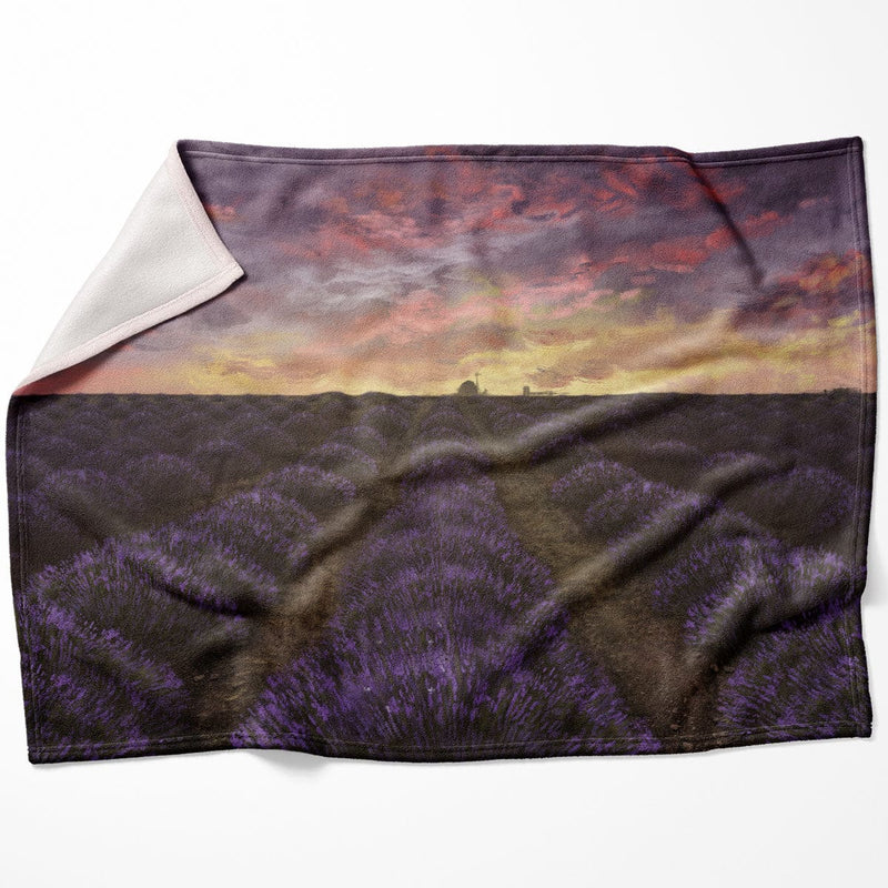 Purple Meadow Blanket