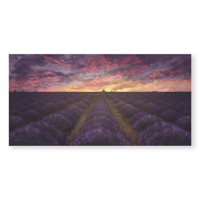 Purple Meadow Canvas