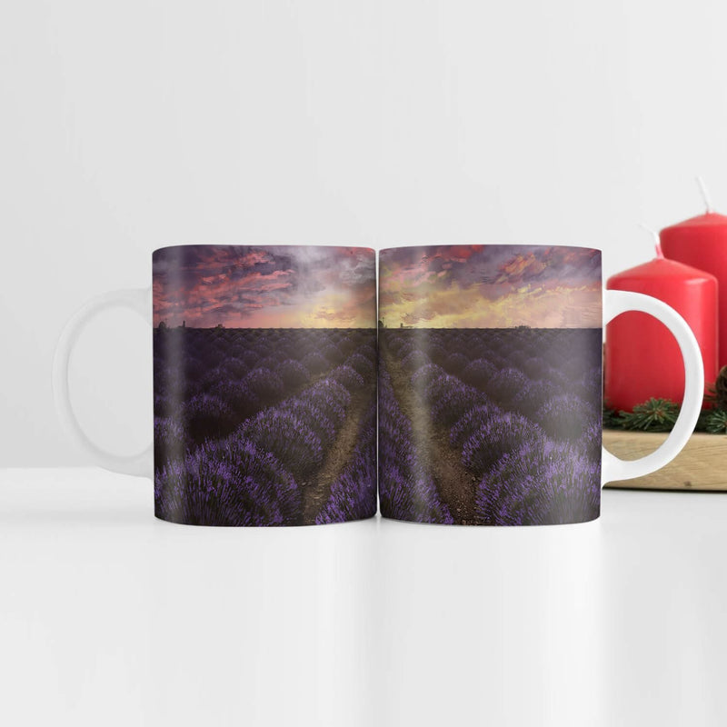 Purple Meadow Mug