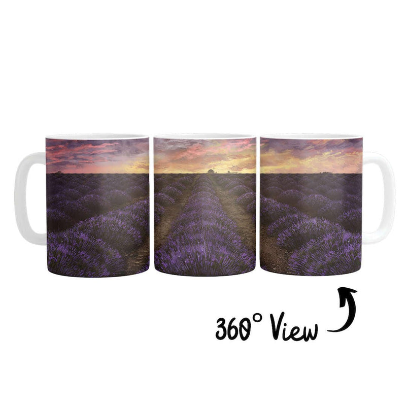 Purple Meadow Mug