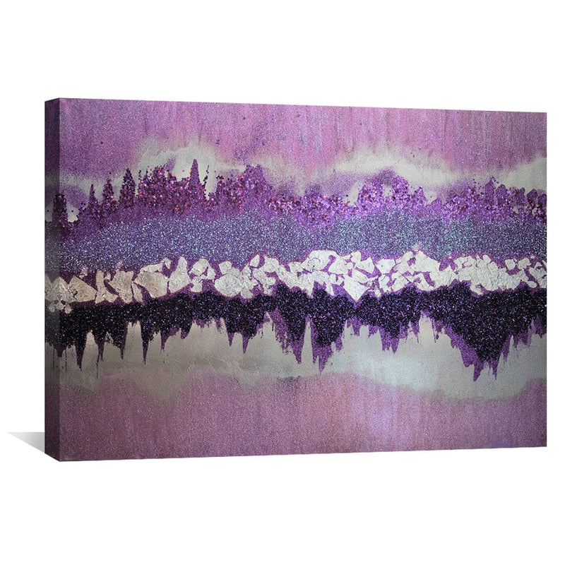 Purple Shimmer Canvas