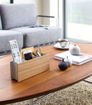 Desk Organizer - Small - Steel + Wood by Yamazaki Home
