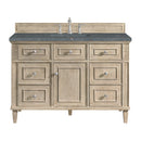 James Martin Lorelai 48" Single Bathroom Vanity, Whitewashed Oak