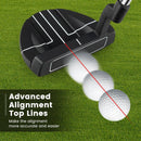 Golf Putter with Headcover 35 Inches Mallet Style Putter Right Handed by LJGDeals