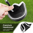 Golf Putter with Headcover 35 Inches Mallet Style Putter Right Handed by LJGDeals