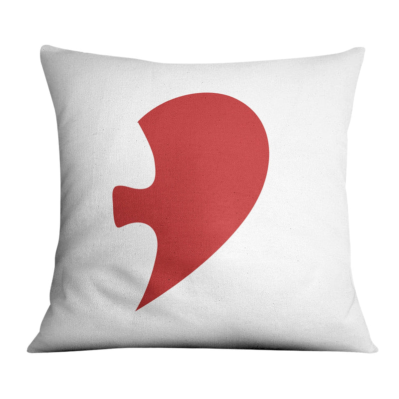 Puzzle Heart Cushion