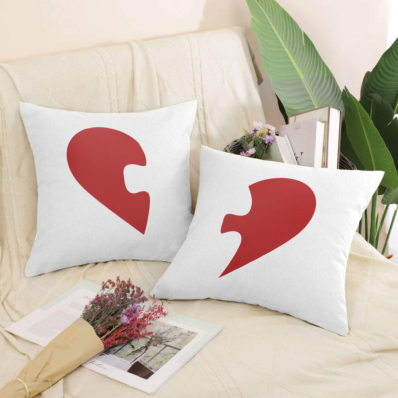 Puzzle Heart Cushion