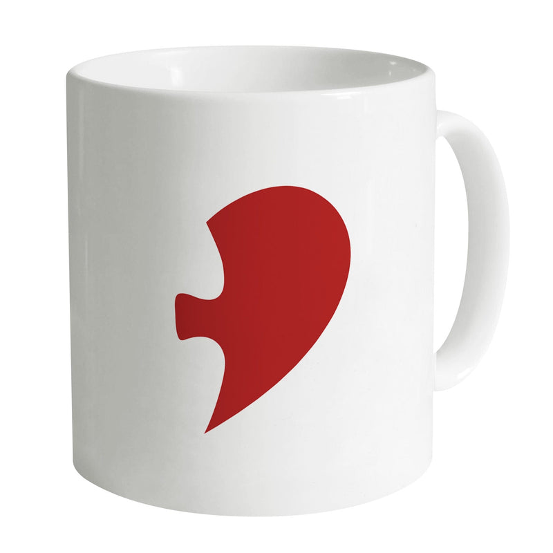 Puzzle Heart Mug