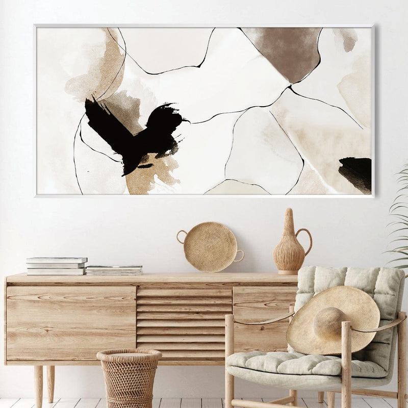 Puzzling Abstract Canvas