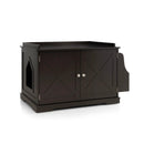 Large Wooden Cat Litter Box Enclosure with the Storage Rack by LJGDeals