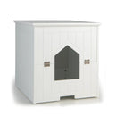 Cat Litter Box Enclosure with Flip Magnetic Half Door by LJGDeals