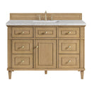 James Martin Lorelai 48" Single Bathroom Vanity, Light Natural Oak