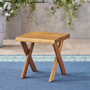 Outdoor Acacia Wood Side Table