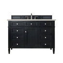 James Martin Brittany 48" Single Bathroom Vanity, Black Onyx