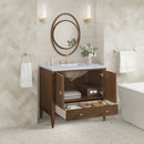 James Martin Myrrin 36" Single Bathroom Vanity, Mid-Century Walnut